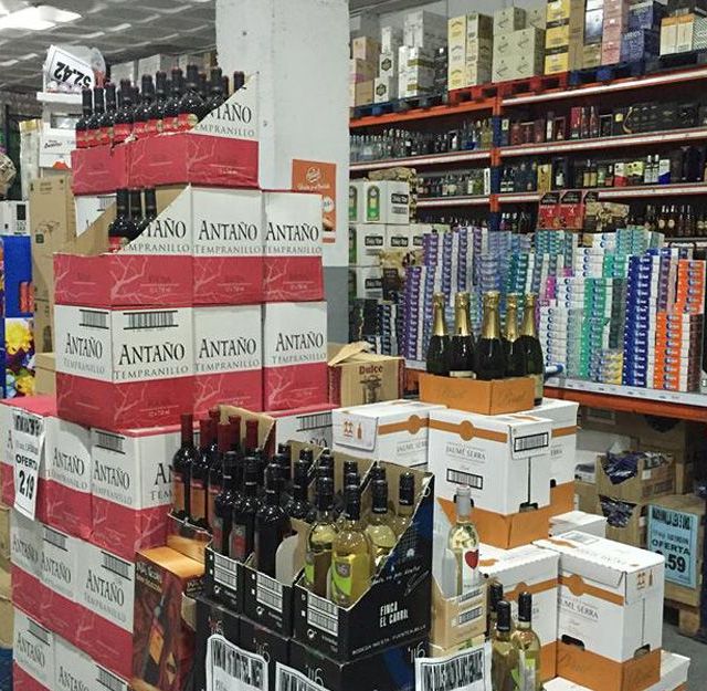 venta de bebidas