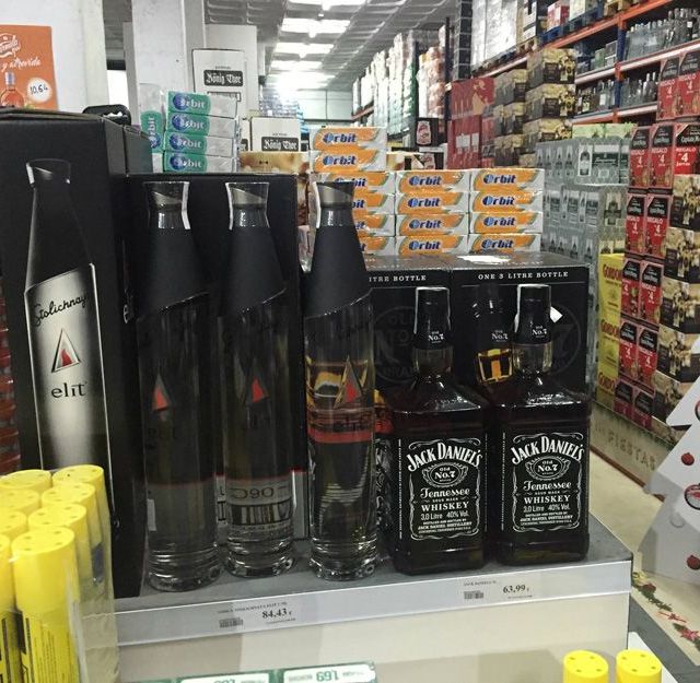 venta de bebidas