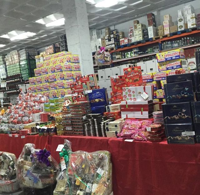 venta de productos de alimentación
