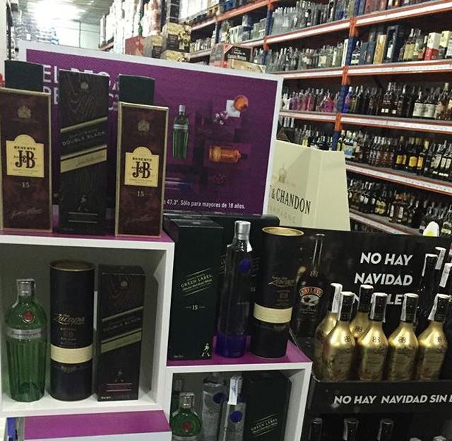 venta de bebidas